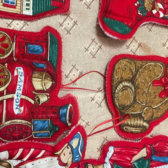 Handmade Felt Ornaments Set of 7 - Picture 8 of 11